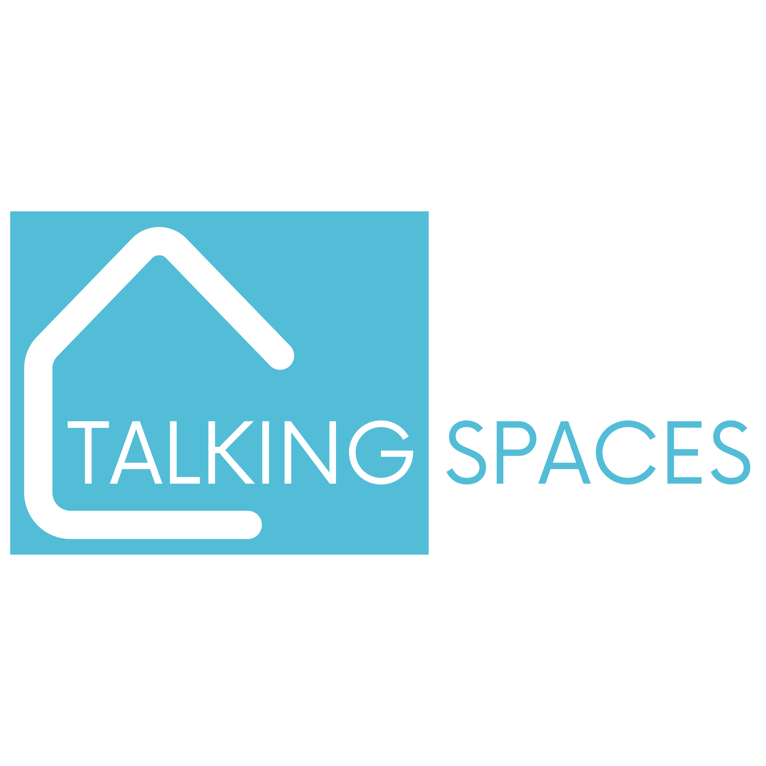 Talking Spaces Logo (semi-transparent background) high resolution